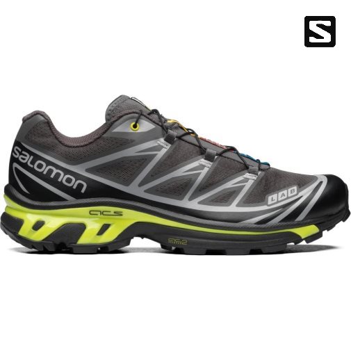 Dark Grey Salomon Xt-6 Men's Sneakers | PH 92158V